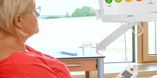 Bedside Kundenfeedback Terminal