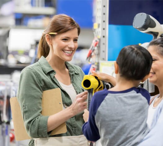 Feedbacksystem für den Einzelhandel